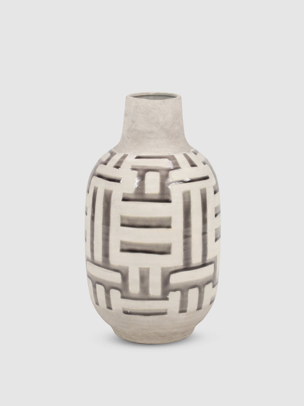 Hand-Glazed Ceramic Vase