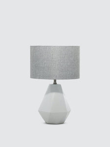 Pear-Shaped Cement Table Lamp