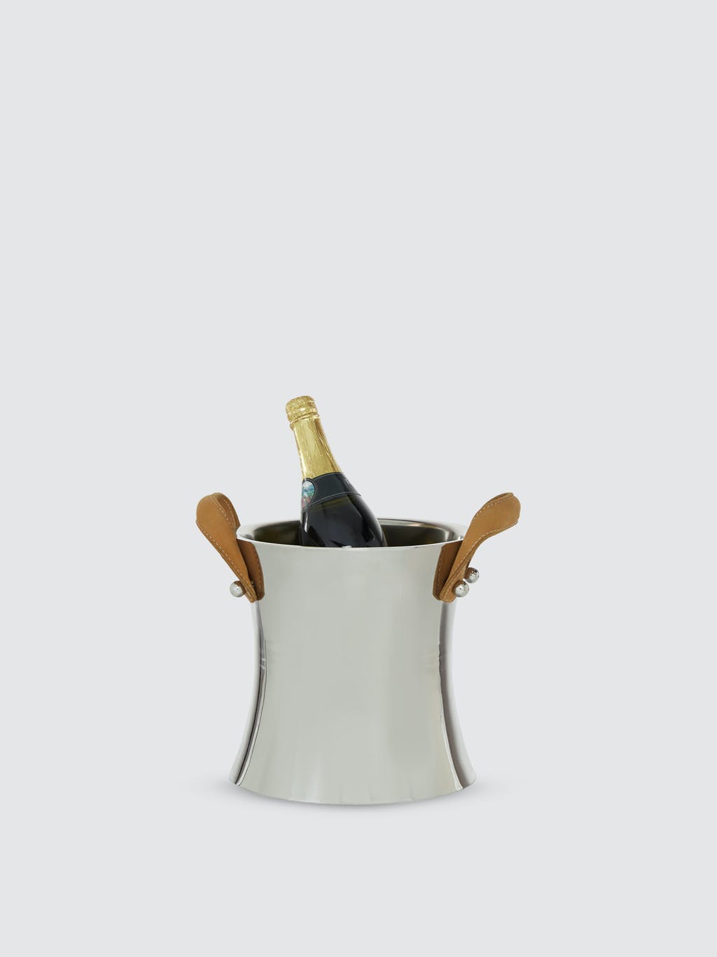 Wine Bucket With Leather Handles