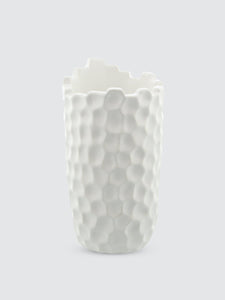 Dimpled Honeycomb Vase