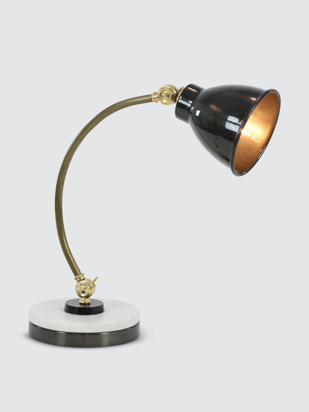 Metal Marble Desk Lamp