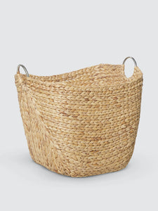 Natural Hyacinth Wicker Basket