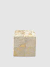 Load image into Gallery viewer, Cowhide Cube Ottoman