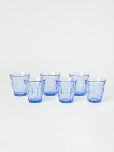 Picardie Glass Tumblers, Set of 6