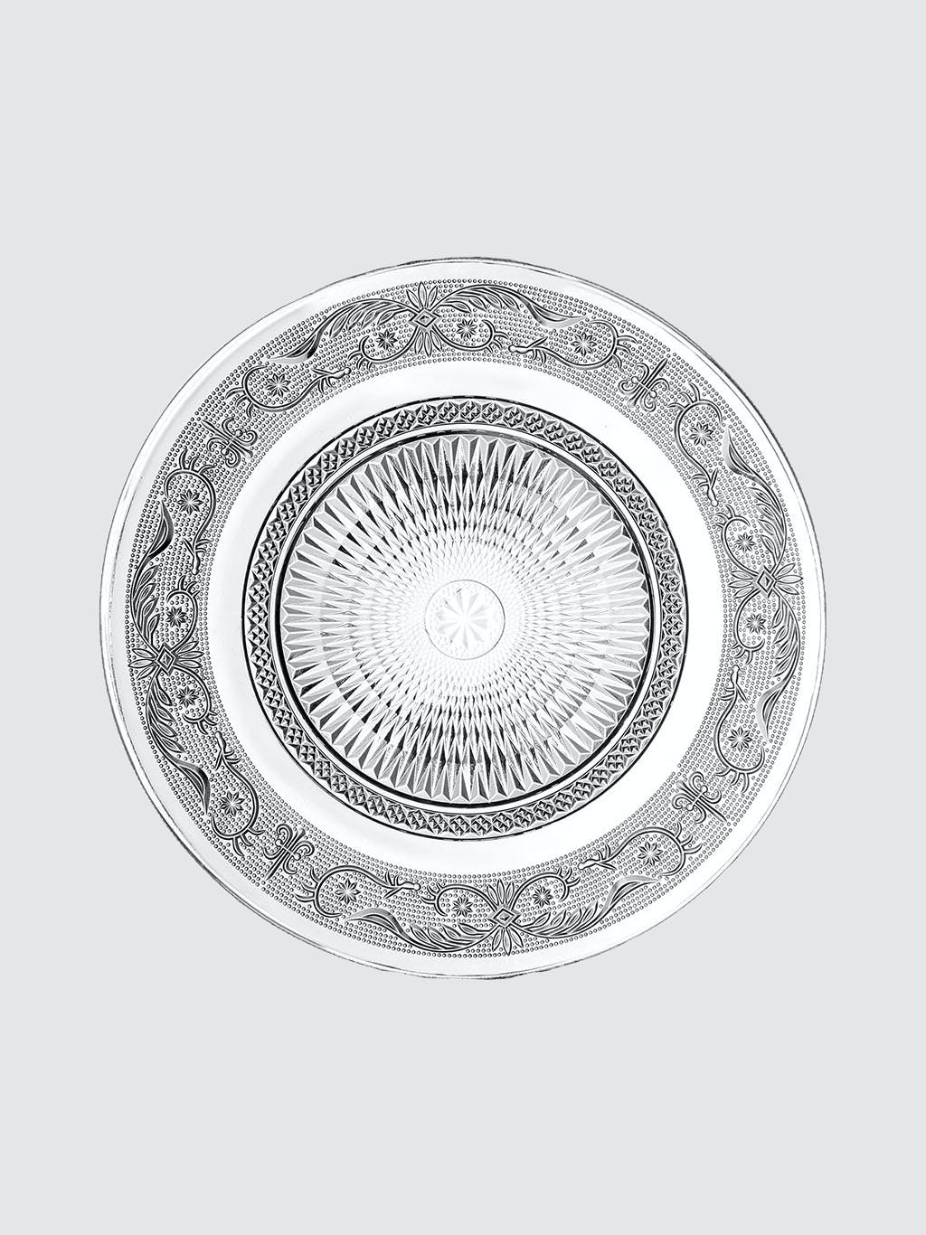 Classic Glass Dinner Plate, Set of 6