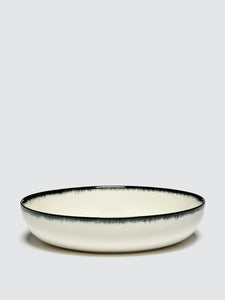 Porcelain High Plate, Set of 2