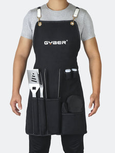 Gyber Chef Apron and BBQ Tool Set