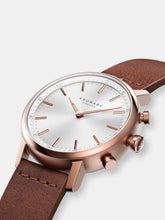 Load image into Gallery viewer, Kronaby Carat S1401-1 Brown Leather Automatic Self Wind Smart Watch