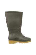 Load image into Gallery viewer, Dunlop Junior Dull Wellies (Green)