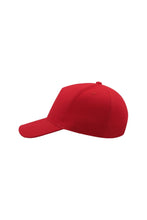 Load image into Gallery viewer, Atlantis Liberty Five Heavy Brush Cotton 5 Panel Cap (Red)