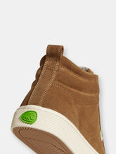 Load image into Gallery viewer, Oca High Camel Suede Sneaker Women