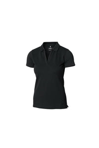 Nimbus Womens/Ladies Harvard Stretch Deluxe Polo Shirt (Black)