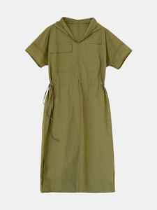 DLV Hooded Pocket Dress