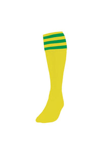 Precision Unisex Adult Football Socks (Yellow/Royal Blue)