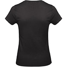 Load image into Gallery viewer, B&amp;C Womens/Ladies E190 Tee (Black)