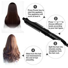 Load image into Gallery viewer, Hair Curling Iron Brush Electric Hair Curler