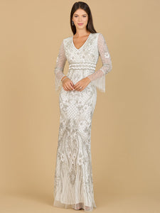 33435 - Long Sleeve Ethereal Bridal Gown