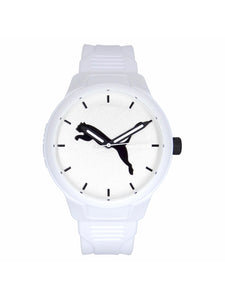 Mens Reset P5012 White Polyurethane Quartz Fashion Watch