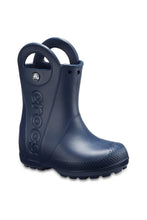 Load image into Gallery viewer, Childrens Crocs Handle It Rain Boot (Navy)