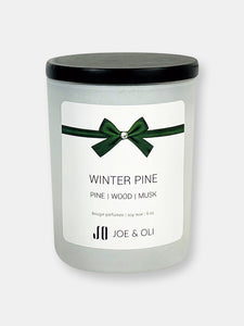 Winter Pine Holiday Candle