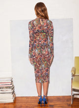 Load image into Gallery viewer, Paisley Mesh Dress