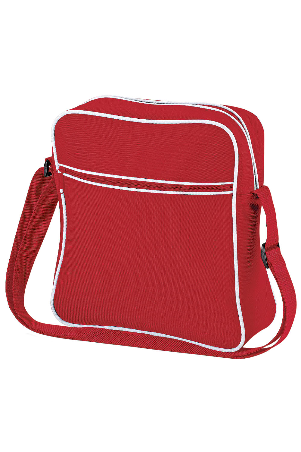 Retro Flight / Travel Bag (1.8 Gallons) (Pack of 2) - Classic Red/White