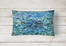 Load image into Gallery viewer, 12 in x 16 in  Outdoor Throw Pillow Crab Under water Canvas Fabric Decorative Pillow