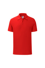 Load image into Gallery viewer, Fruit Of The Loom Mens Iconic Polo Shirt (Red)