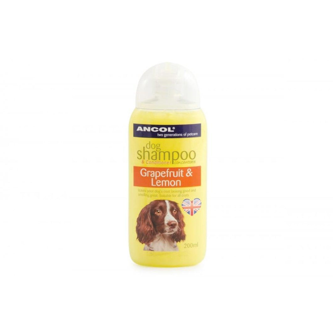 Ancol Lemon And Grapefruit Liquid Shampoo (May Vary) (7 fl oz)