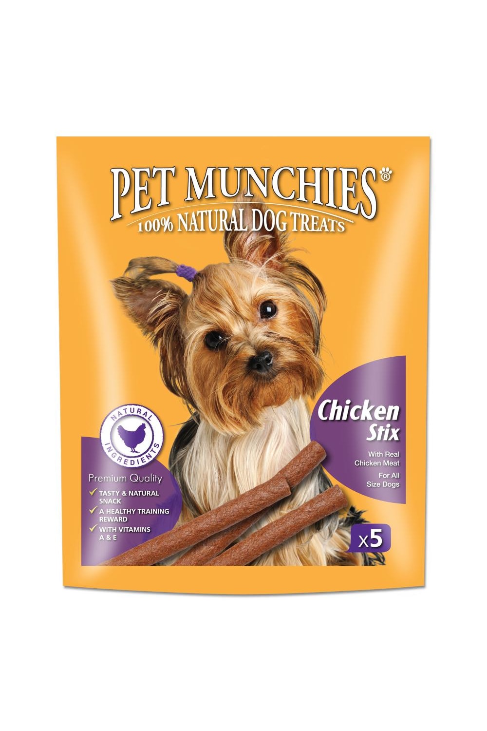 Pet Munchies Chicken Stix Dog Treat (May Vary) (1.8oz)