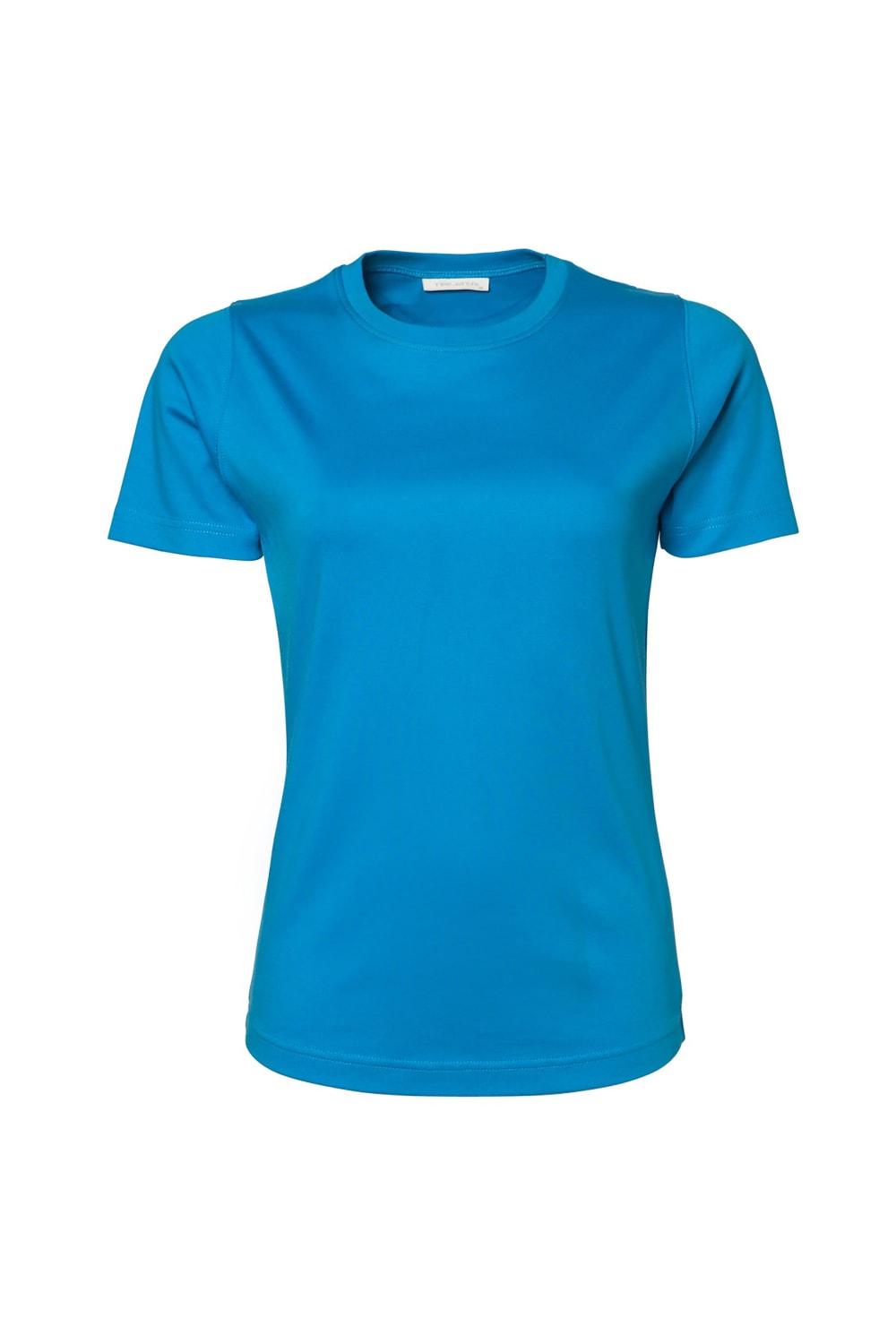 Tee Jays Womens/Ladies Interlock Short Sleeve T-Shirt (Azure Blue)