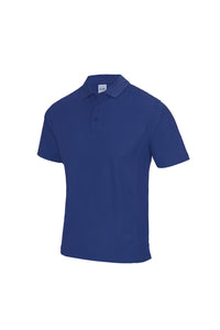 Cool Mens Super Cool Sports Performance Short Sleeve Polo Shirt - Royal Blue