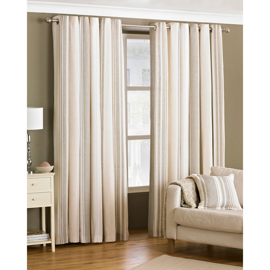 Riva Home Broadway Ringtop Curtains (Coffee) (46 x 72 inch)