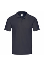 Load image into Gallery viewer, Fruit of the Loom Mens Original Polo Shirt (Deep Navy)