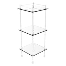 Load image into Gallery viewer, Allied Brass Three Tier Etagere with 14 Inch x 14 Inch Shelves