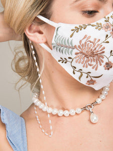Dainty Pearl Convertible Mask Chain