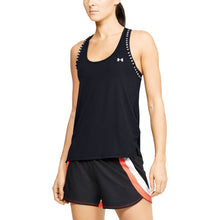 Load image into Gallery viewer, Under Armour Womens/Ladies Knockout Tank Top (Black/White)