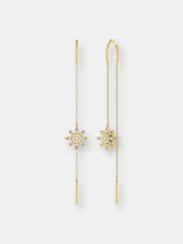 Load image into Gallery viewer, Twinkle Star Tack-In Diamond Earrings in 14K Yellow Gold Vermeil on Sterling Silver