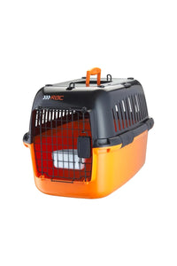 Pet Brands RAC Pet Carrier (Black/Orange) (Large)