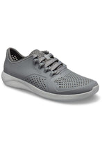 Load image into Gallery viewer, Crocs Mens LiteRide Pacer Sneaker (Gray/White)
