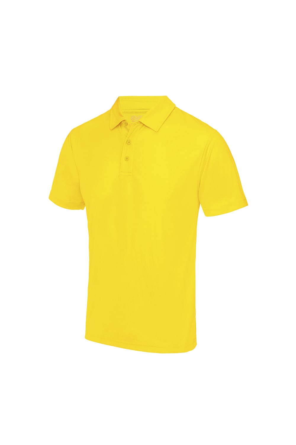 Mens Plain Sports Polo Shirt - Sun Yellow