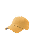 Load image into Gallery viewer, Action 6 Panel Chino Baseball Cap - Yellow