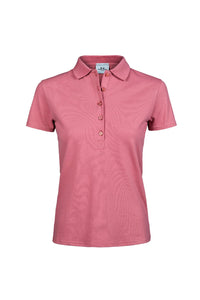 Tee Jays Womens/Ladies Luxury Stretch Polo Shirt (Rose)