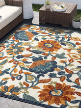 Load image into Gallery viewer, Abani Mesa  Medallion Distressed Area Rug