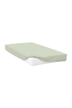 Load image into Gallery viewer, Belledorm Polycotton Extra Deep Fitted Sheet (Apple Green) (King) (UK - Superking)