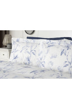 Load image into Gallery viewer, Serenity Floral Duvet Set Twin (UK - Single) - White/Blue