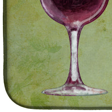 Load image into Gallery viewer, 14 in x 21 in Wine a little laugh a lot Dish Drying Mat