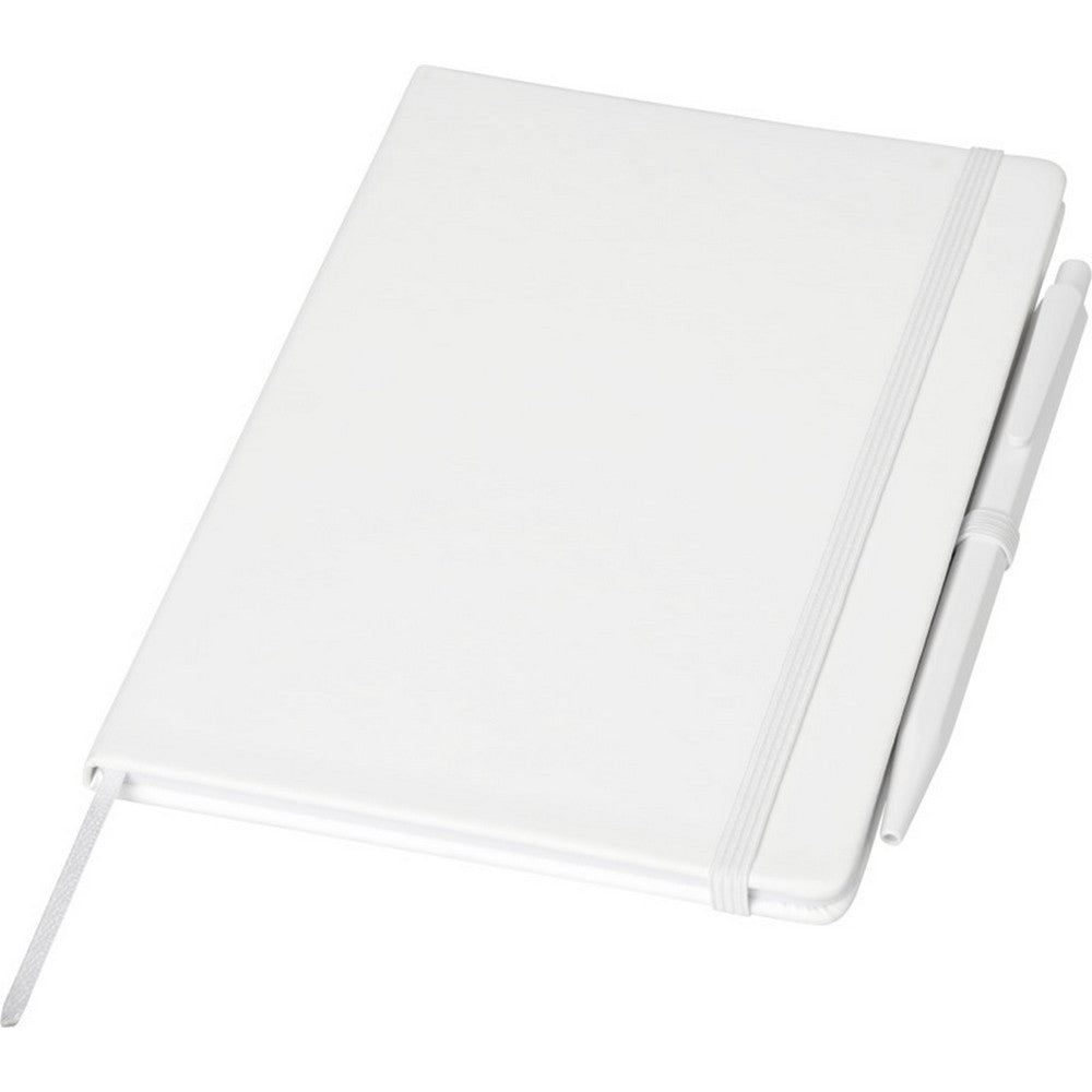 Prime Notebook With Pen - White