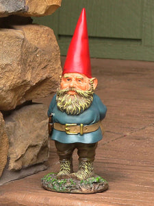 Gus the Original Gnome Statue - Outdoor Lawn and Garden Decor - 9.5"
