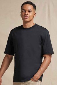 Awdis Unisex Adult 100 Oversized T-Shirt (Deep Black)